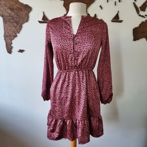 LOFT Animal Print Dress